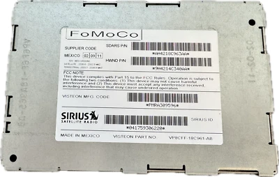 LAND ROVER LR4 СПУТНИКОВОЕ РАДИО ПРИЕМНИК МОДУЛЬ УПРАВЛЕНИЯ БЛОК OEM 2010 - 2011 - Изображение 1 из 4