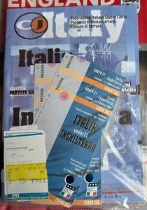 2003 Full set of Home & Away England programmes Tickets  odd Team sheet + extras - Picture 1 of 17