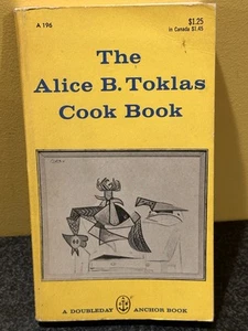 The Alice B. Toklas Cook Book 1960 Paperback Cover Artwork by Pablo Picasso - Picture 1 of 6