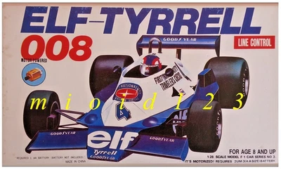 KIT - TYRRELL ELF 008 #4 Depailler -  1/28 BLUETANK ( NO NITTO - NO 1/24 ) - KIT - Immagine 1 di 3