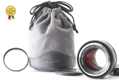 Raro "O" 【COMO NUEVO+++ con bolsa】 Lente Canon FD 55mm F1.2 Standard Prime MF... - Imagen 1 de 4