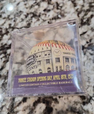 Yankee Stadium Opening Day, April 18th 1923 Souvenir Baseball - Image 1 of 4