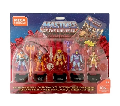 MEGA CONSTRUX Masters of the Universe Battle for Eternia Collection Mini Figures - Image 1 of 4