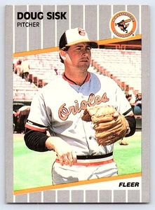 1989 Fleer #621 Doug Sisk Baltimore Orioles - Picture 1 of 2