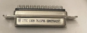 ITTC 25 Pin D-Sub Receptacle Connector DBM25SA197  - Picture 1 of 4