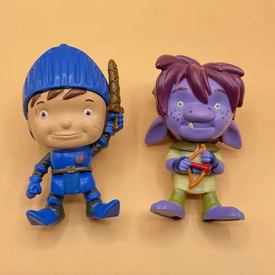 "Figura de Nick Jr Mike el Caballero Trollee Flexible Posable Juguete Lote 2012 Mattel 3""" Foto 1 de 4