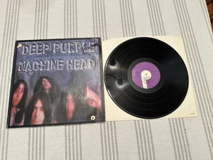Deep Purple Machine Head Lp Vinyl OG 1972 German Press VG+ - Picture 1 of 9