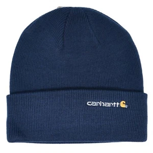 Carhartt Ribbed Beanie Navy - Picture 1 of 2