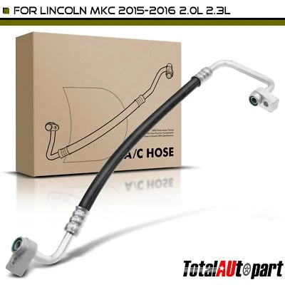 Nueva manguera de línea de descarga de aire acondicionado para Lincoln MKC 2015-2016 L4 2,0 L 2,3 L alta presión Foto 1 de 4