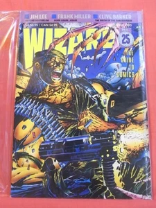 WIZARD: The Guide to Comics #25 - Q & A with Jim Lee (1991) - Picture 1 of 2