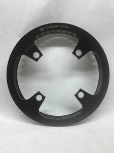 Gates carbon drive chain ring 50T 4 bolt 104 BCD. OLD TYPE WITHOUT CENTER RIDGE! - Picture 1 of 4