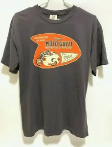 Moto Guzzi Authorized Dealer T Shirt Motorcycles Portland 1955 V-8 Otto LIMITED - Picture 1 of 4