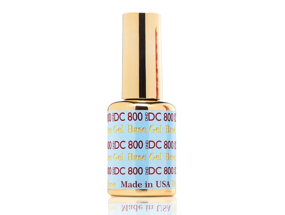 Capa base de gel DND DC 800 0,5 OZ Foto 1 de 1