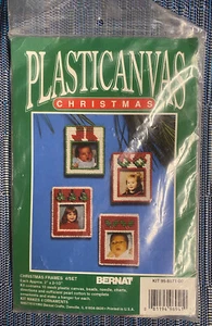 Neu ** Bernat Kunststoff Leinwand Weihnachten Rahmen 4er Set, Kit # 95-8571-00  - Bild 1 von 2