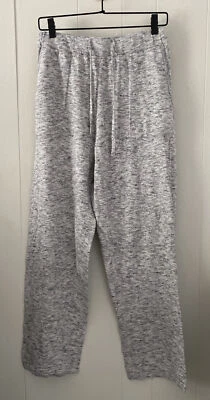 Pantalón Suéter Free People FP Beach Off Hours tiro alto gris jaspeado talla mediana nuevo sin etiquetas Foto 1 de 4