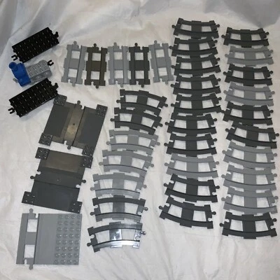 Lego Thomas Duplo 32 Gris Tren Pista Lote Recto y Curvo Plus Extra Foto 1 de 4