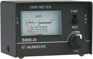 Wattmetro Rosmetro SWR 20 per Misurazione Taratura Antenna, Intervallo Di Freque - Foto 1 di 12