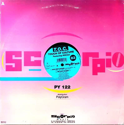 T.O.C Feat Rocca - Doo Wop Sh'Bob - 1994 - Vinyle 12" Maxi 45T - 190 647 1 - Photo 1/4