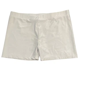 Kids Bottom Dance Bike Shorts Size 16Y Shiny Ballet Skating Performance iEFiEl - Picture 1 of 8