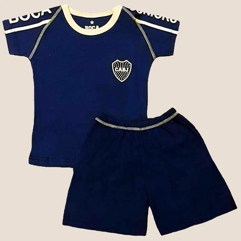 BOCA JUNIORS - Football CHILDREN'S PAJAMAS Summer Season sizes 12, 14 and 16 Cover
