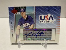 Jake Gautreau 2005 USA Baseball National Team Alumni Signatures Blue Ink /120
