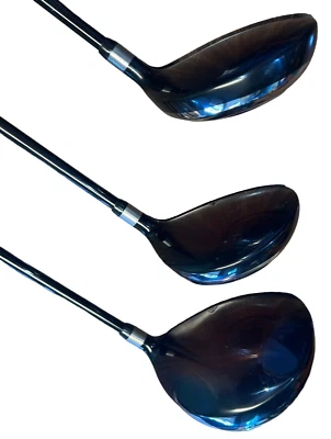 Dunlap (Driver, 3W, 5W)  Woods High Quad Titanium 450S Graphite Mid Firm Shafts - Image 1 of 4