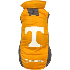 Pets First NCAA Puffer Vest for Dogs & Cats Warm Cozy and Waterproof Dog Coat - Picture 1 of 53