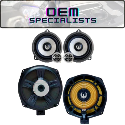 BMW speaker Upgrade 3 Way component speaker set Base Audio BMW 3 series E92 - Image 1 of 4