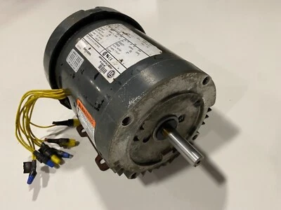 Emerson Motor U12S1AC F007 56C 1/2HP 3495RPM 3PH 60Hz SF 1.25 - Image 1 of 4