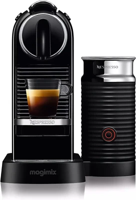 Nespresso Citiz Coffee Pod Machine with Milk Frother Espresso Machine. FREE PODS - Image 1 of 4