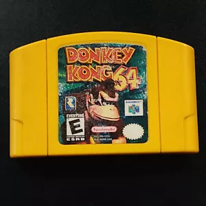 Donkey Kong 64 Loose Cartridge - Nintendo 64, Tested, Requires Expansion Pak - Picture 1 of 10