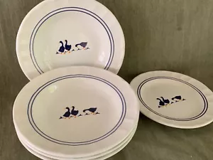 SET zuppiere in gres oche Ceramica Castellania (4) Italia (9-1/4") + piatto - Foto 1 di 3