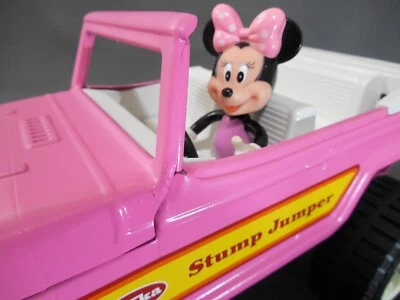 VINTAGE TONKA JEEPSTER JEEP   STUMP JUMPER   RESTORED  PINK  13 INCHES - Image 1 of 4
