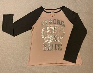 Girls Size XL 14 Childrens Place Long Sleeve Baseball T-shirt  - Picture 1 of 2