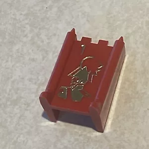 Stratego: Vintage 1961 pieza de repuesto: 1 mariscal rojo - Imagen 1 de 1
