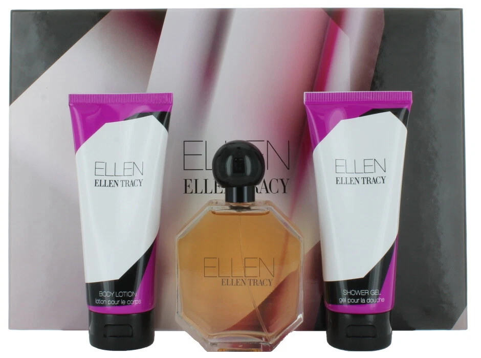 Ellen by Ellen Tracy for Women Set - EDP Spray 3.4oz + BL 3.4oz + SG 3.4oz - DB - Image 1 of 1