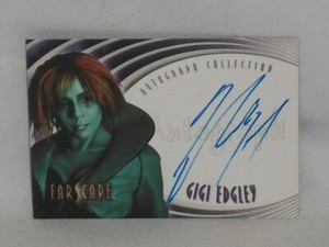 Farscape, Gigi Edgley Autographed Collector Card
