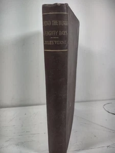 The Tour Of The World In Eighty Days By Jules Verne (Arlington Edition) 1890s - Imagen 1 de 14