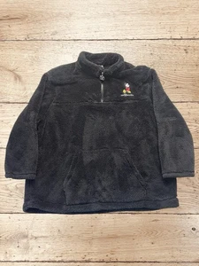 Pullover polar negro Walt Disney World para hombre 3XL nuevo cómodo Mickey Mouse - Imagen 1 de 8