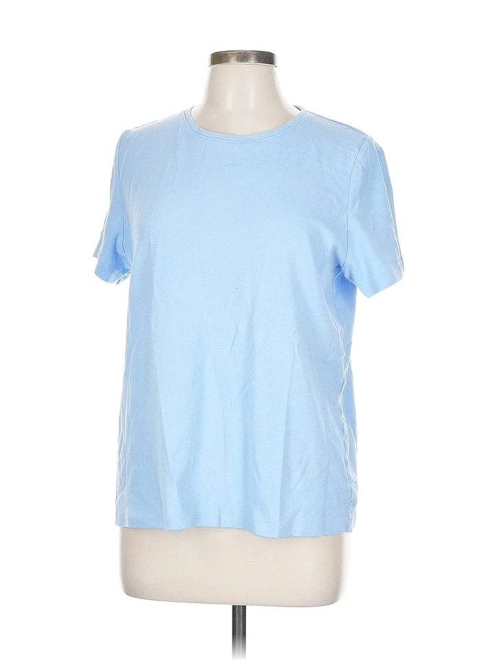 Kim Rogers Women Blue Active T-Shirt L - Image 1 of 4