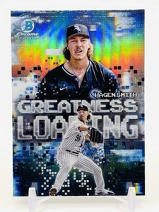 KONNOR GRIFFIN - GREATNESS LOADING CHROME REFRACTOR #GL-13 - 2025 Bowman PIRATES - Picture 1 of 3