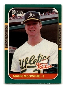Mark McGwire 1987 Donruss The Rookies #1 Oakland Athletics Mint - Picture 1 of 2