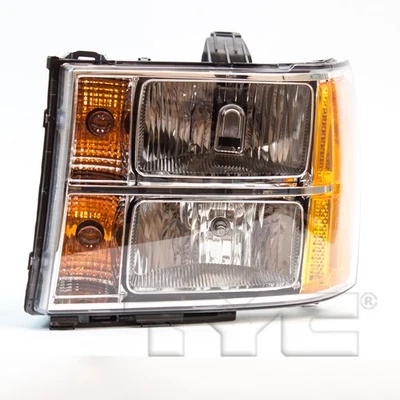 Headlight Front Lamp for 07-13 GMC Sierra Left Driver CAPA - Image 1 of 4
