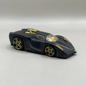 RARE Hot Wheels 2003 First Editions Enzo Ferrari Matte Black with Gold Accents - Picture 1 of 5