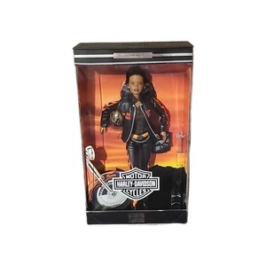 Muñeca afroamericana Barbie 2000 Mattel Harley-Davidson nueva en caja 29208 vintage - Imagen 1 de 19