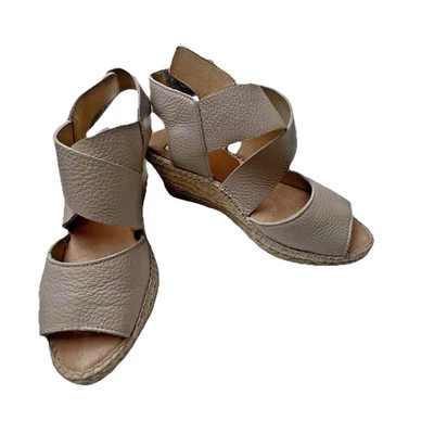 Sandalias Alpargatas Kanna Cuero Taupe Talla 37, EE. UU. 7 Foto 1 de 4