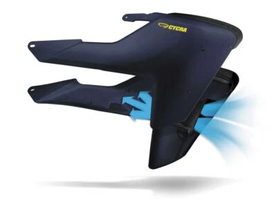 Cubierta de radiador de admisión Cycra Powerflow para Husqvarna TX 300 2017-2018 azul Foto 1 de 3