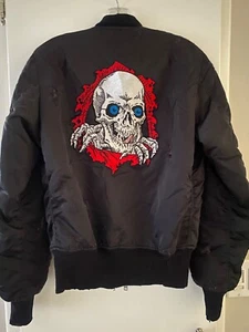 Unravel Project Barneys NY Street Style Skull Bomber Jacket Italy Unisex Rare - Picture 1 of 21