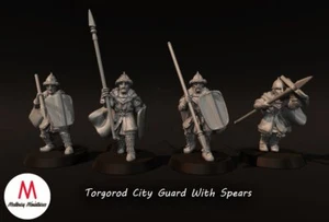 LOTR - Torgorod City Guard With Spears - Picture 1 of 4