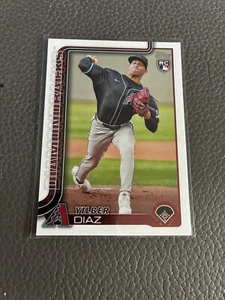 2025 Topps #104 VILBER DIAZ RC Rookie Arizona Diamondbacks - Picture 1 of 2